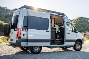 Vanspeed Album camper van with Murphy bed and versatile lounge is designed to go where you need it