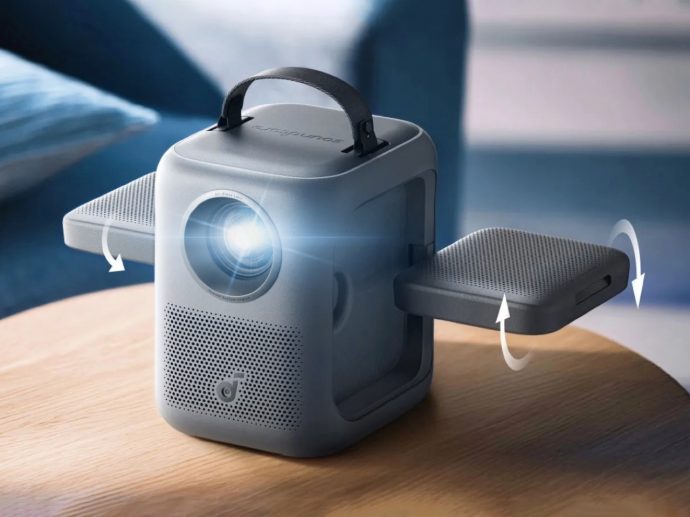Anker Built a sub-$300 1080p Projector with Flippable Speakers for the Price of AirPods Pro