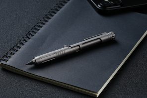 Bolt-Action Titanium Pen Packs a Magnetic Blade, Glass Breaker, and Bit Driver Into A 32-Gram Package