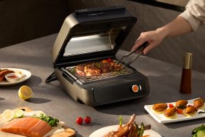 The LUMO Grill Cooks With Light, Heats in Seconds, and Brings Charcoal Flavor Without the Smoke