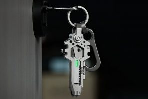 This Titanium EDC Keychain Has 20 Tools Inside and Looks Exactly Like a Regular Key