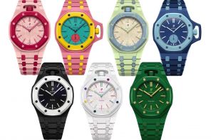 $95 Lambertus strap will turn the Audemars Piguet × Swatch Royal POP pocket watch into a wristwatch