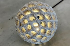 Oberhauserer’s Balloon Lamp Makes Concrete Feel Surprisingly Weightless