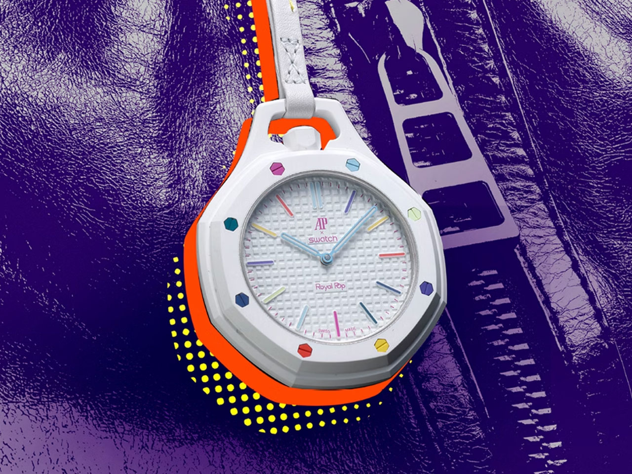 The Colorful Audemars Piguet X Swatch Bioceramic Royal Pop Watch Can Be The Colorful Audemars Piguet X Swatch Bioceramic Royal Pop Watch Can Be