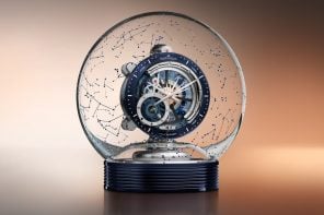This Marc Newson designed Jaeger-LeCoultre clock tracks Earth, Moon and seasons with cosmic precision