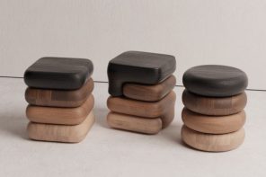 This Table Lets Four Woods Melt Into One Beautiful Gradient
