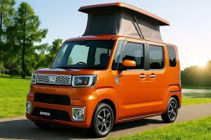 Wellhouse puts most efficient micro-camping layout inside of the Kei Toyota/Daihatsu camper van