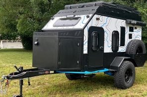 Adventure Pro Mini 2.0 delivers off-grid freedom in a woodless, lightweight off-road trailer