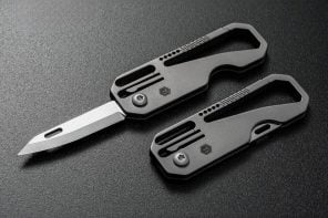 This $23 Titanium Carabiner Hides a Secret EDC Knife Inside It And Weighs Next To Nothing