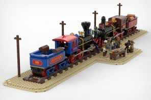 The Most Iconic Moment in American Railroad History Is Now a LEGO Set (Sort Of)