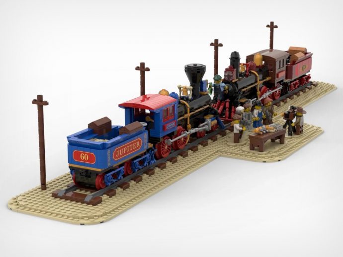 The Most Iconic Moment in American Railroad History Is Now a LEGO Set (Sort Of)