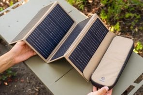 Your Tent Folds, Your Outdoor Chair Packs Flat, Your Solar Charger Should Too