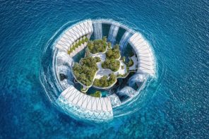 This Floating Waterfall Off Madagascar Wants to Power a Nation, Heal a Society, and Become a Resort — All at Once