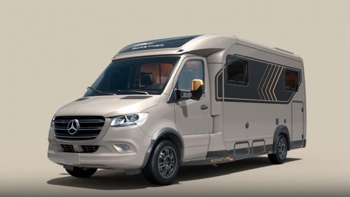 Bürstner’s new modular Mercedes Sprinter RV offers privacy bedroom, and more living space