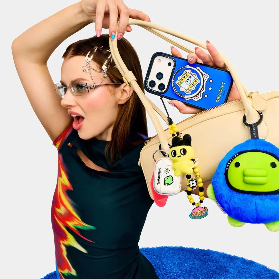 CASETiFY releases an original Tamagotchi, phone cases, charms, and