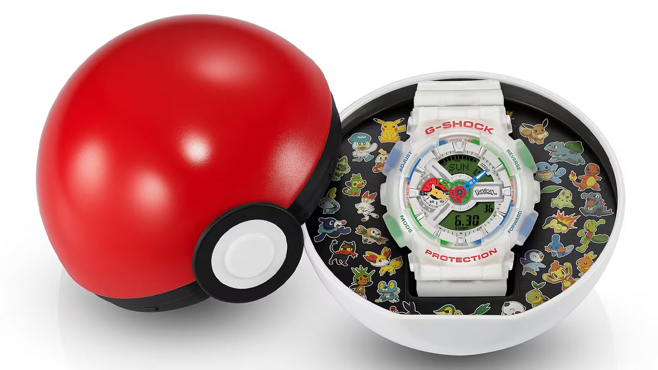 Casio-G-shock-x-pokemon-Watch-