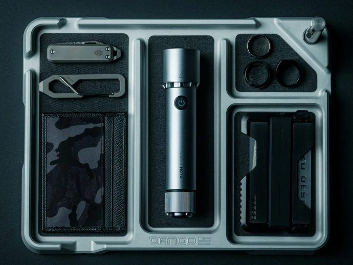 This 2300-Lumen Tactical Flashlight Activates in 0.2 Seconds and Looks Too Good for a Junk Drawer