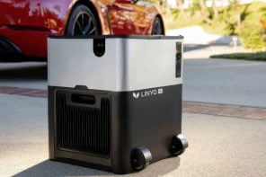 This $349 cordless car-wash machine was designed for drivers without a driveway