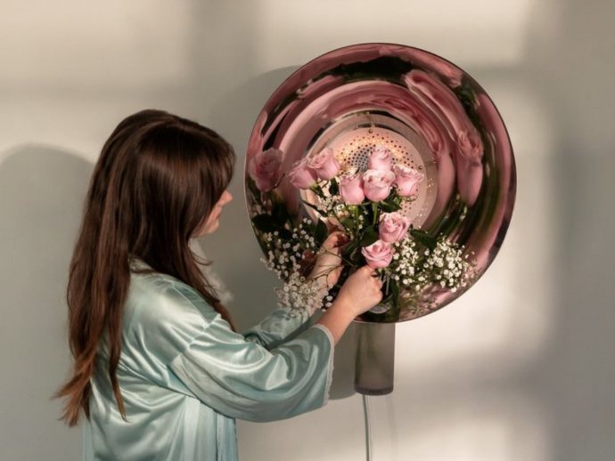 Fiore Is a Wall Light, a Vase, and a Fragrance All at Once