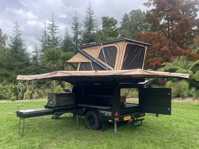Explorer camping trailer is designed with comfort, convenience, and adventure in mind