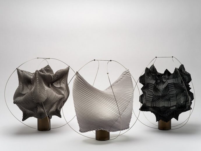 Issey Miyake Just Made a Lamp That Wears Pleated Clothes