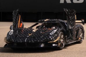 Life-sized LEGO Koenigsegg Sadair’s Spear shatters speed records for brick-built cars
