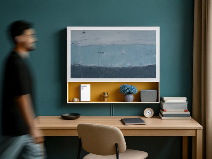 One Push Finally Fixes the WFH Desk Problem