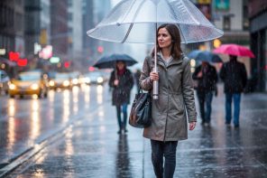 The Inflatable Umbrella That Finally Makes Sense