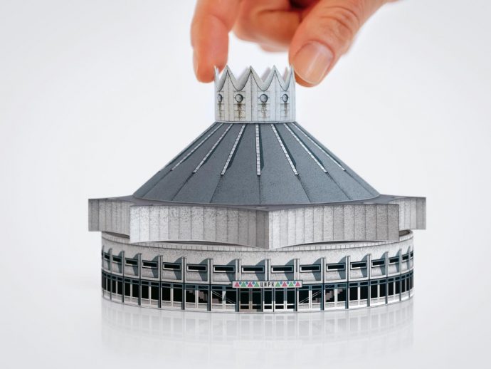 The Soviet Union Built UFO-Shaped Circuses. Now You Can Fold One.