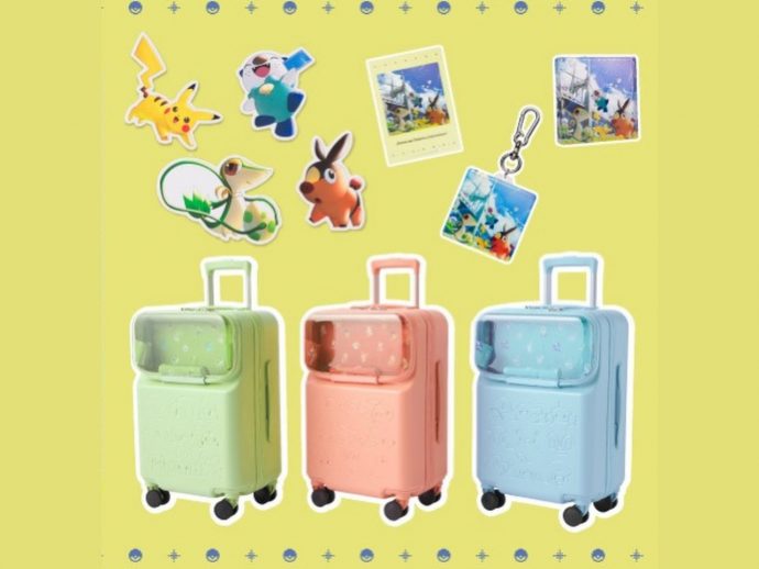 This $163 Pokémon Carry-On Has a Window Just for Your Plushies