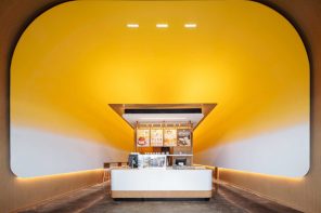 This Japanese-Style Pancake Shop Turns Melted Butter Into an Entire Design Language