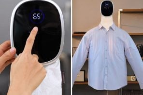 This Portable Self-Ironing Gadget Is Designed for People Who Hate Ironing