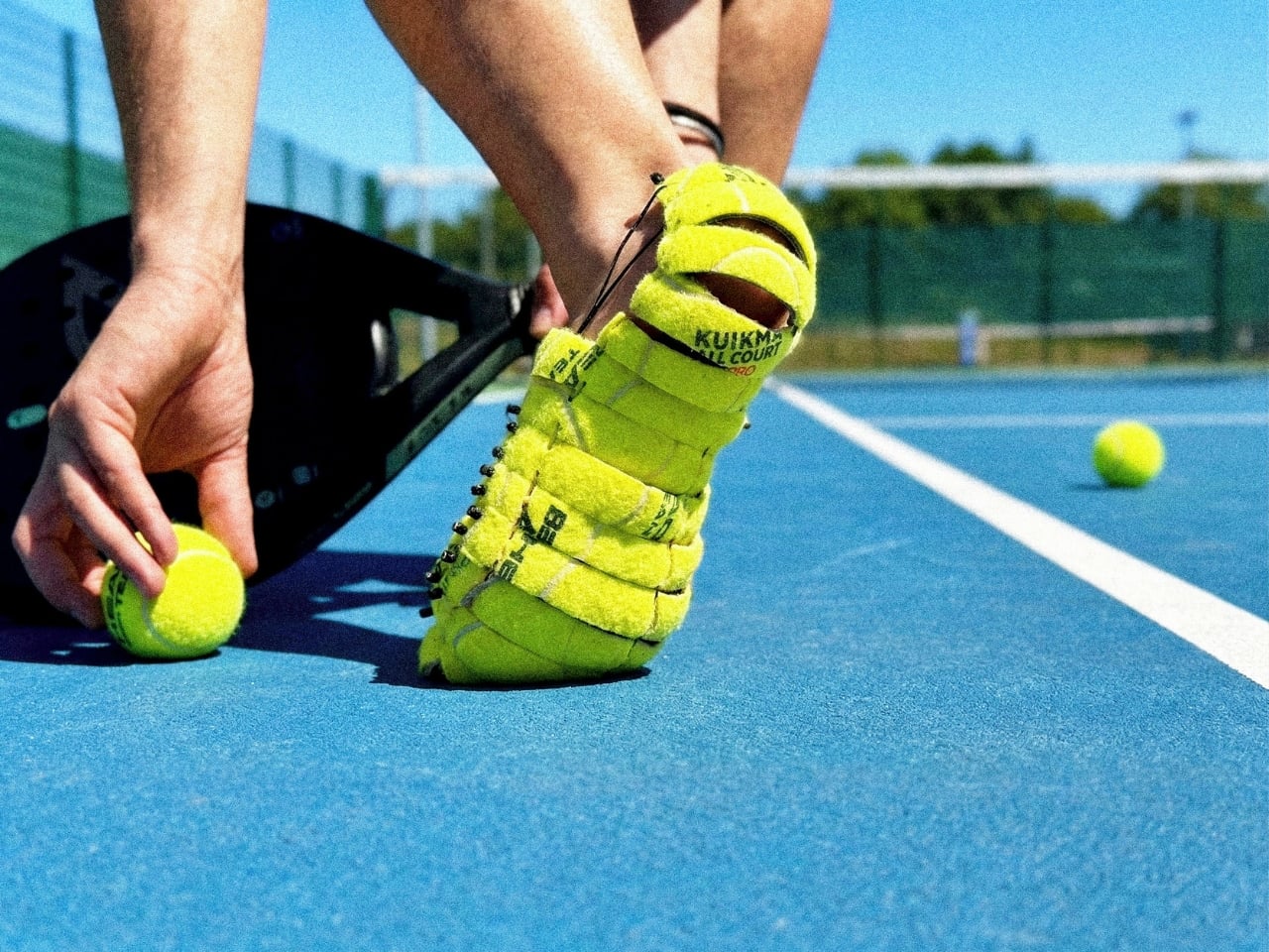 yankodesign.com - Ida Torres - 400M Tennis Balls End Up in Landfills. One Designer Made Shoes.