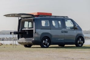 This Kia PV5 Modular Camper Kit Disappears Completely When the Weekend Is Over