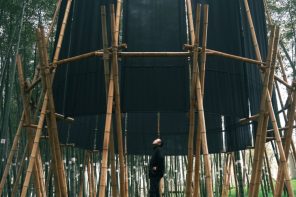 A 28m² Bamboo Tower in China Makes You Bow to Get In