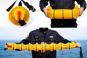 Police Officers Spent Three Years Redesigning the Lifesaver To Make It As Small As A Hockey Puck