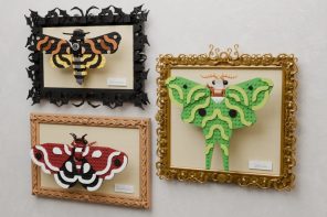 This 2,200-Piece LEGO Moth Kit Is Basically Taxidermy Without the Guilt