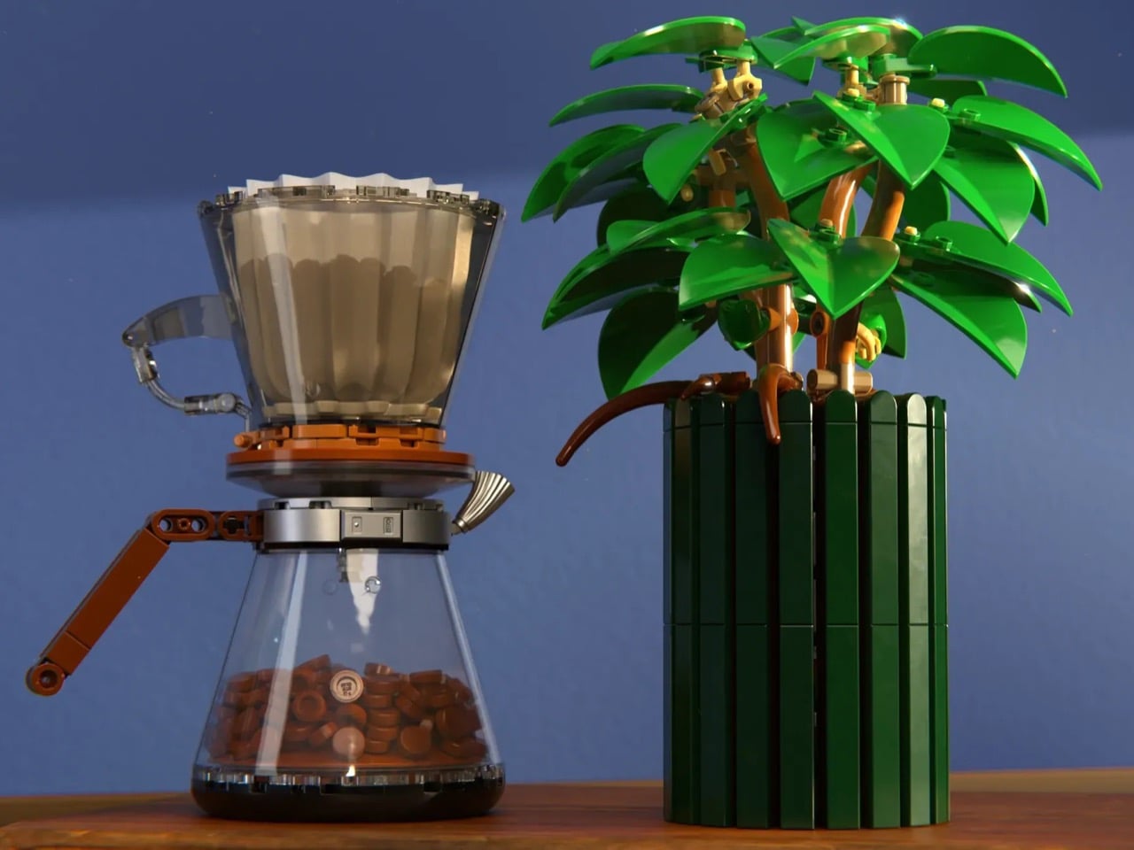 The Only Thing Missing From This LEGO Coffee Set Is the Smell