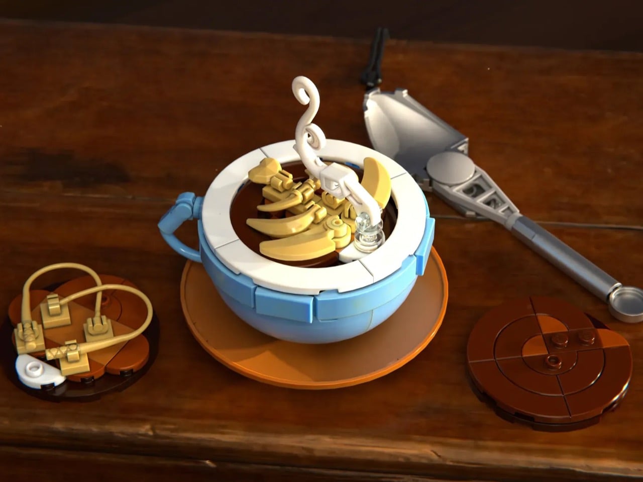 The Only Thing Missing From This LEGO Coffee Set Is the Smell