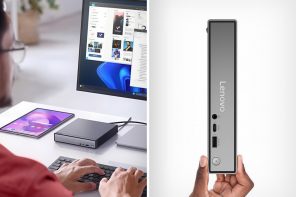 Lenovo Fit a 16GB Intel Lunar Lake PC Into the Size of a Coffee Table Book