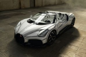 Bugatti’s one-off W16 Mistral Blanc Éternel is a 1,578-HP hypercar wrapped in royal porcelain