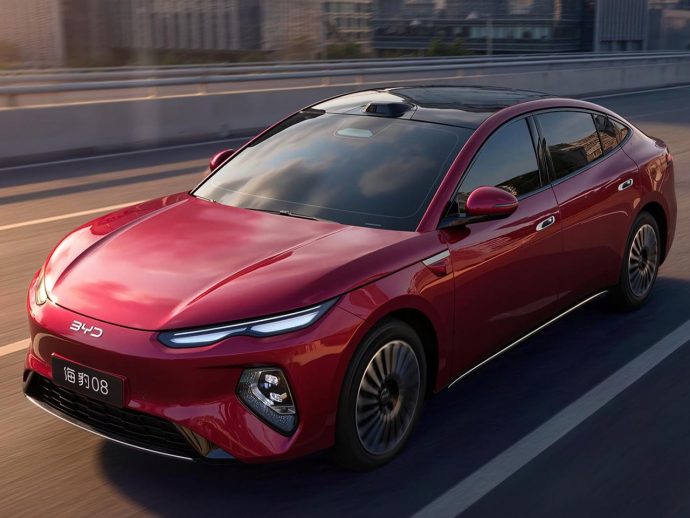 BYD Seal 08 is a $29K flagship EV with 905 km range that already secured 65,000 orders