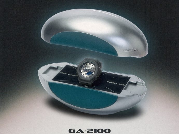 C2H4 x G-Shock turns the iconic GA-2100 into retro-futuristic space age timepiece
