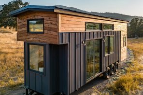 This 360-Square-Foot Cedar Ridge Tiny Home Feels Like a Full Farmhouse on Wheels