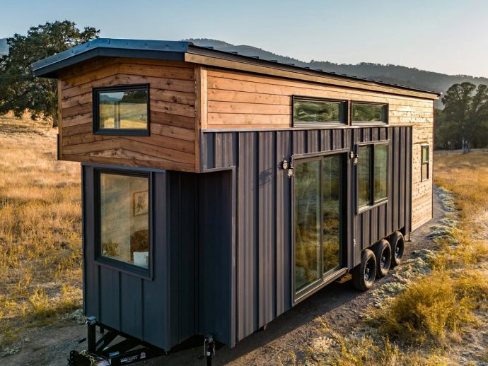 This 360-Square-Foot Cedar Ridge Tiny Home Feels Like a Full Farmhouse on Wheels