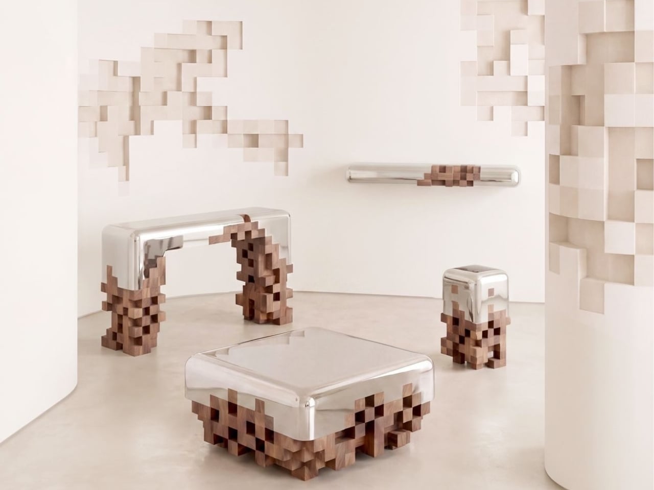 yankodesign.com - Ida Torres - Half Pixel, Half Mirror: The Ghost Collection That Blurs Both Worlds