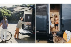 New Aboard T4 self-propelled electric travel trailer is built for extended off-grid living