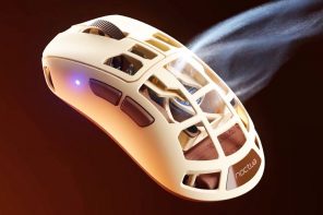 Pulsar Feinmann F01 Noctua Edition mouse has active cooling fan inside for sweaty gamers