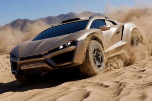 Rezvani Dune is Lamborghini Huracan turned into a desert trail beast on steroids
