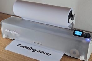 The Open-Source Printer With No Ink Locks Now Has a Prototype